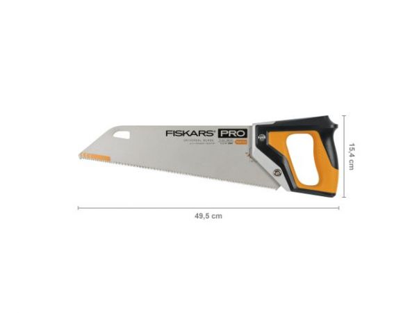 Ножовка по дереву PowerTooth 380мм 9 зубьев на дюйм FISKARS