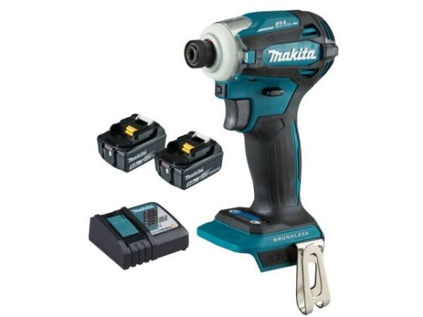Шуруповерт MAKITA LXT DTD 172 RTJ MAKPAC(18.0 В, 2 акк 5,0  А/ч., Li-Ion, 4 скор., 180 Нм,)