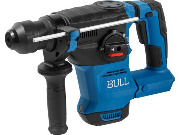 Перфоратор BULL CBH 1826 в кор. XLTpro SOLO, БЕСЩЕТ., 18 В, 2.6 Дж, 26 мм(3 режима + Vario-lock, 3,2 кг)