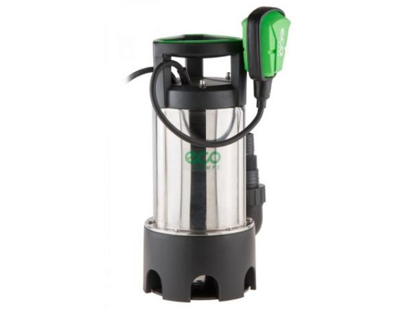 Насос погружной для загрязненной воды, нерж. ECO DI-903, 900Вт(900 Вт, 14500 л/ч, 9 м)