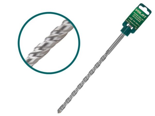 12х210х260 мм бур (сверло) SDS-plus S4 ВОЛАТ(бур по бетону)