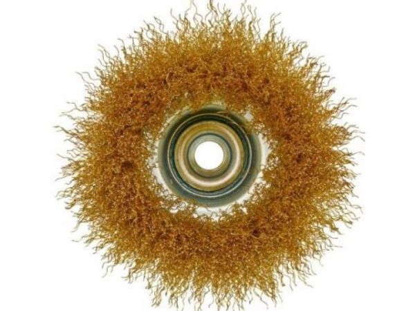 Щетка д/шлиф.маш. проволочная, чашечная 100мм / М14 MAKITA