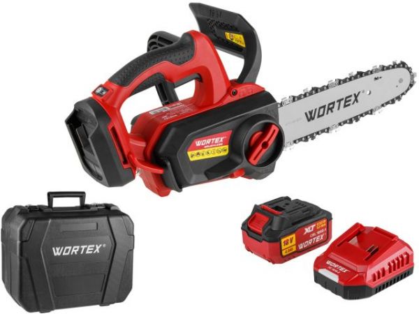 Пила цепная WORTEX CEC 2518-3 в чем. ALL1 XLT SET БЕСЩЕТ., 18 В, 25.4 см