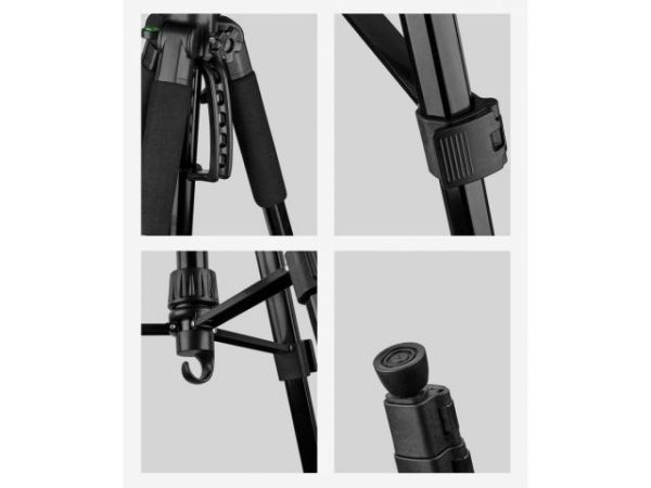 Штатив 1,7 м Wortex 1/4'(1,7 м, телескопическая конструкция, алюминий)