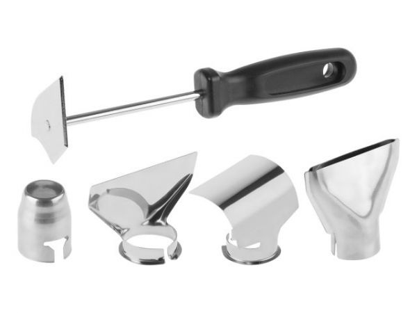 Термовоздуходувка BULL HG 5501 в чем. + набор сопл 1800 Вт, 3 скор., 50-550 °С, ступенч. рег. (1800 Вт, 3 скор., 50-550 °С, ступенч. рег.)