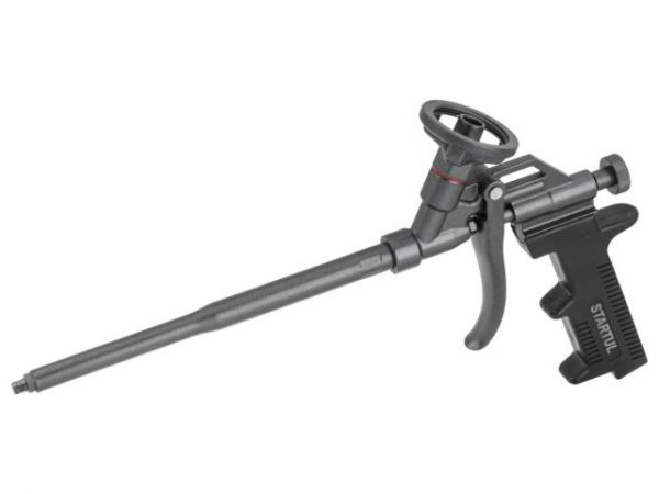 Пистолет для монтажной пены тефлоновый STARTUL PROFI (ST4057-2)(в комплекте 4 насадки)