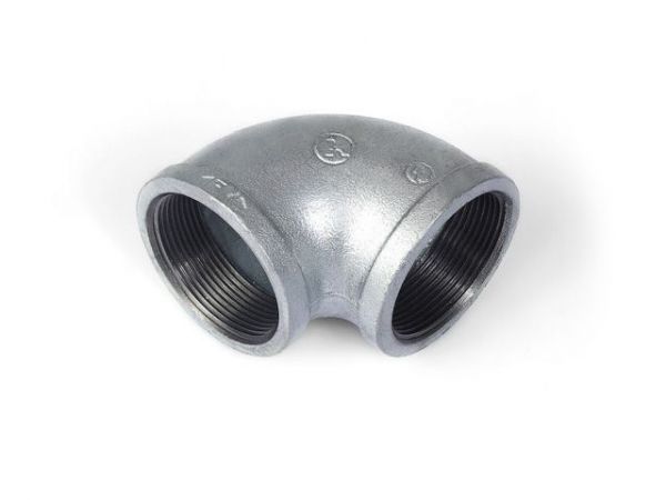 Колено 1' вн. чугун оцинк., AV Engineering