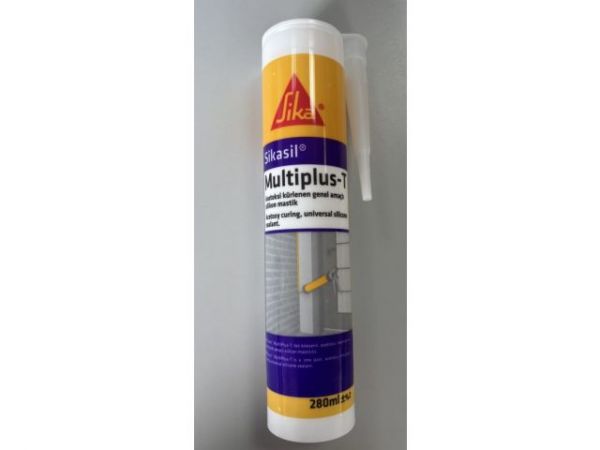Герметик силиконовый универсальный Sikasil Multiplus-T прозрачный, 280 мл
