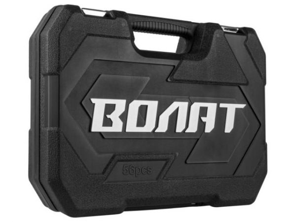 Набор слесарного инстр-та в чем. 56пр. ВОЛАТ(1/4', 1/2', 6 граней)