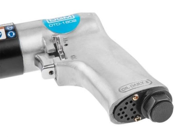 Пневмодрель с реверсом DGM DTD-1802(Быстрозажим.патрон 3/8''-24 UNF, 255 л/мин, 1800 об/мин, дерево/металл: 20/10 мм;)