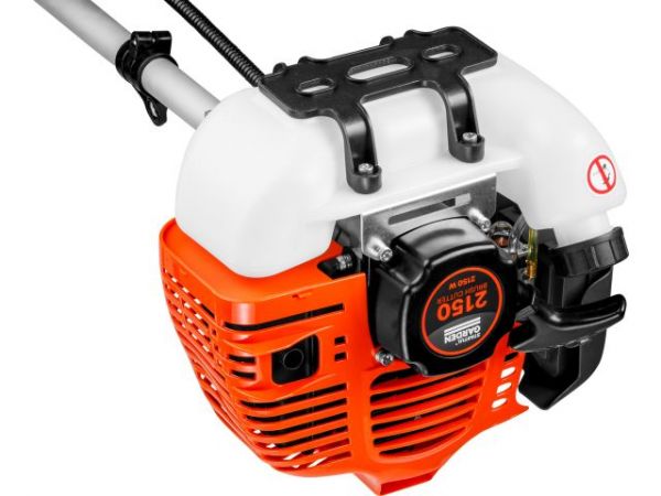 Мотокоса STARTUL GARDEN 2150(2.15 кВт, 2.9 л.с., 43.0 см3, лёгкий запуск, нож 3Т, ремень двухлямочный, вес 7.6 кг)