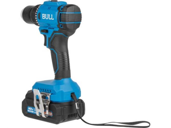 Дрель-шуруповерт BULL SR 1803 в чем. XLTpro БЕСЩЕТ., 2x2 А*ч, 18 В, 45 Н*м, БЗП 10 мм(шурупы до 10 мм)