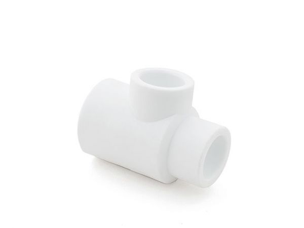 Тройник ПП ред. 32х25х32 бел. РТП