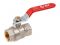 Кран шаровый 1/2' вн.-вн. ручка PN40, AV Engineering(Латунь, макс.  40 бар, макс.  110 °С)