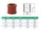 Муфта ПП 3/4' вн.-вн. кор., AV Engineering(Полипропилен, макс.  1 бар, макс.  40 °С, для 5 к.с.)