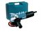 Одноручная углошлифмашина MAKITA 9557 HNRK в кейсе(840 Вт, диск 115х22 мм, плавный пуск)