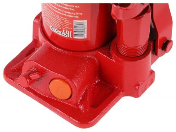 Домкрат гидравлический 2т бутылочный 150-280мм STARTUL AUTO (ST8018-02)(h min 150мм, h max 280мм)