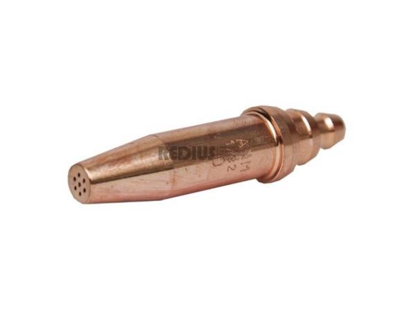 Мундштук ацетиленовый ANM №3 (75-125мм) (ООО 'РЕДИУС 168')(к трехтрубным ацетиленовым резакам)