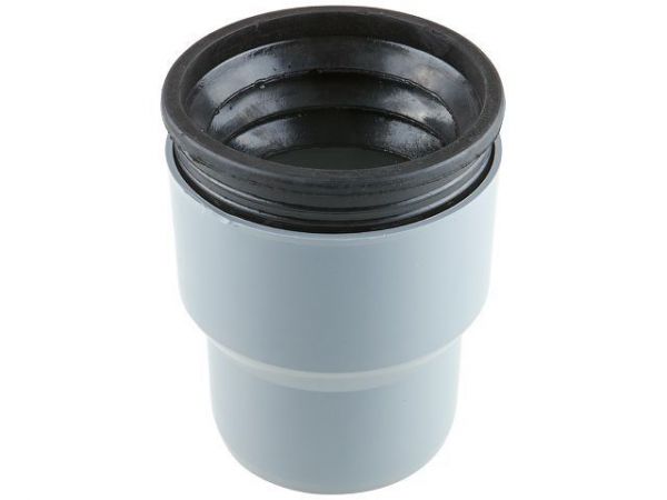 Переход на чугун ВК с манжеткой 110/124 РТП(Для внутренней канализации)