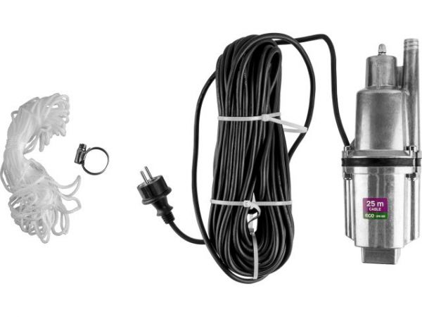 Насос вибрационный ECO CPV-332 (25м, верхний забор)(330Вт, 1300 л/ч, пров. 25м 3х0,75 мм2, аналог насоса Ручеек)