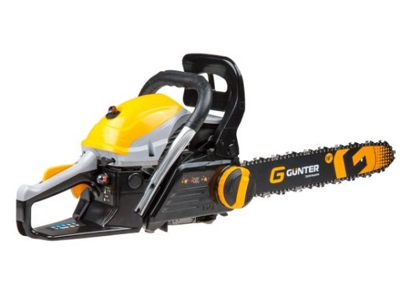 Бензопила Gunter MSH-4505 шина 40 см (16''), 3/8' LP, 1,3 мм, 57 зв.(2.20 кВт, 2.95 л.с., 45 см3, вес 7 кг)