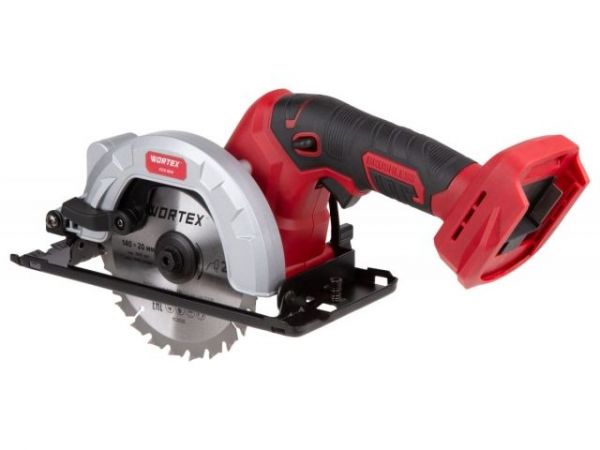 Циркулярная пила WORTEX CCS 1814 в чем. ALL1 XLT SOLO БЕСЩЕТ., 18 В, до 45 мм(140х20 мм, рез под углом 45)