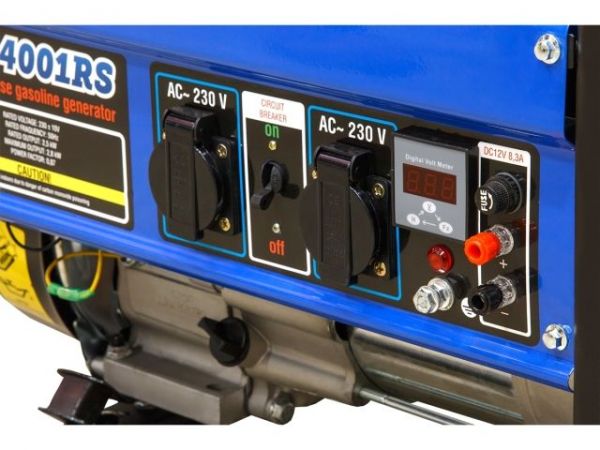 Электростанция (генератор бензиновый) ECO PE-4001RS(2.8 кВт, 230 В, бак 15.0 л, вес 38 кг)