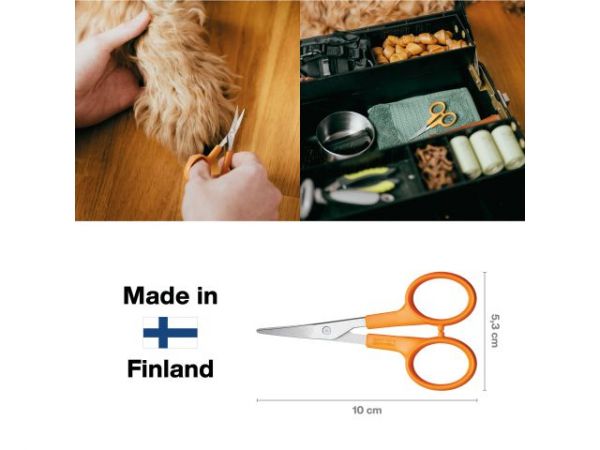 Ножницы маникюрные изогнутые 10см Classic Fiskars