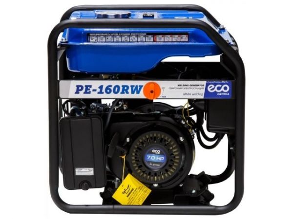Электростанция сварочная ECO PE-160RW(1.1 кВт, 230 В, бак 15.0 л, для сварки постоянным током, 80А\160A)
