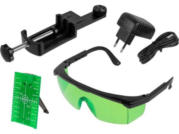 Нивелир лазерный ротационный BULL RL 3001 в чем., 300 м, +- 0,1 мм/м, зеленый