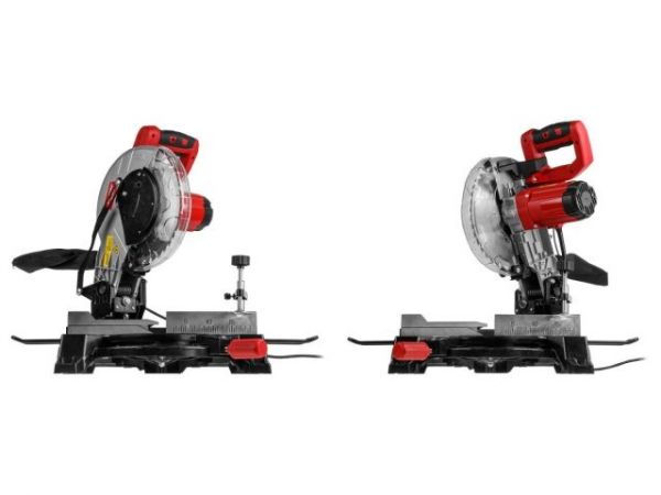 Торцовочная пила WORTEX MS 2516 LO в кор. 1500 Вт, 255 мм, глуб. до 80 мм, шир. до 115 мм, лазер