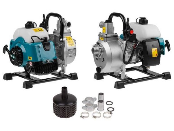 Мотопомпа бензиновая ECO WP-153C(для слабозагрязненной воды, 1,8кВт, 150 л/мин, 2-х такт, 1')