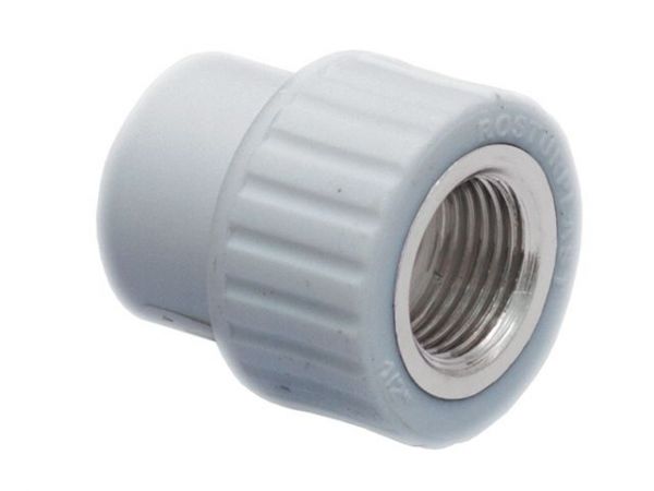 Муфта ПП комб. вн. 40х1 1/4', сер. РТП