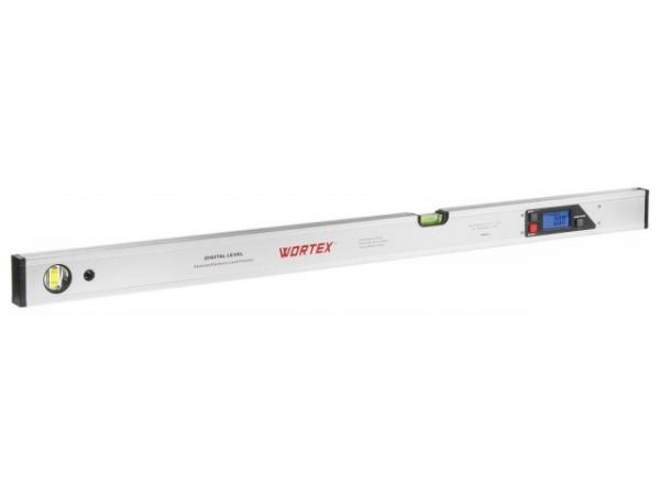 Уровень электронный WORTEX DL 1000 в кор. 4х90, погр.(0;90): 0,05;остальн.: 0,2, 1000 мм