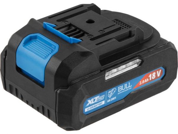 Дрель-шуруповерт BULL SR 1804 в чем. XLTpro БЕСЩЕТ., Импульс., 18 В, 45 Н*м, 2х2 А*ч, з/у 2 А(шурупы до 10 мм)