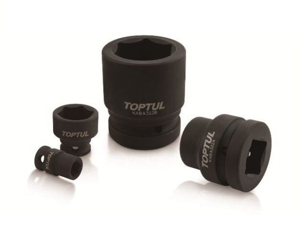 Головка ударн. 1' 75мм 6гр. TOPTUL(Длина - 90 мм)