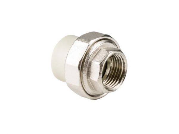 Американка ПП вн. 40х1 1/4', сер. РТП(Соединение разборное внутренняя резьба полипропиленовое)