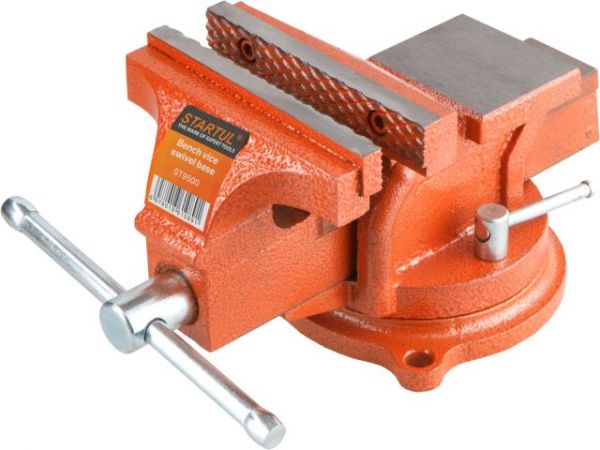 Тиски 100мм слесарные, поворотные STARTUL MASTER (ST9500-100)