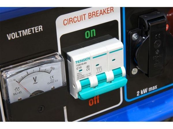 Электростанция 3-х фазная (генератор бензиновый) ECO PE-8501S3(6,5/2,1 кВт, 380/220 В, бак 25.0 л, вес 74.1 кг)