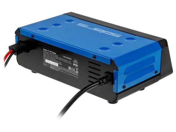 Зарядное устройство Solaris CH-161 Digital  Зарядное устройство Solaris CH-161 Digital(6 В / 12 В; 15 А; до 300 А*ч; 9-ступенч.инверт.; Boost 75 A; тест генератора)
