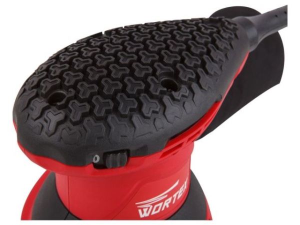 Эксцентриковая шлифмашина WORTEX RS 1235 E в кор. 320 Вт, 125 мм, 6000 - 13000 об/мин(Регулировка оборотов, Амплитуда колебаний, мм: 2,5)