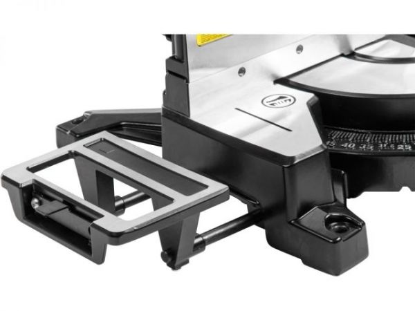 Торцовочная пила BULL CM 2502 в кор. 1800 Вт, 255 мм, глуб. до 89 мм, шир. до 310 мм, лазер, протяжк(Наклонный двигатель, диск 80T в комплекте)