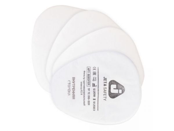 Предфильтр Jeta Safety 6020 (4 шт. в уп.)(Для защиты от пыли и аэрозолей класса Р2 R)