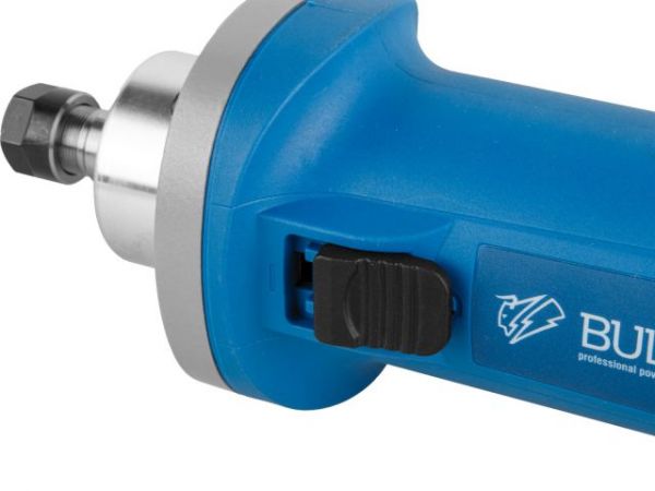 Прямая шлифмашина BULL EDG 5028 в кор. 500 Вт, 29500 об/мин, цанги 6 и 8 мм(Подшипники NSK, автоотстрел щеток, защита от перегрузки)