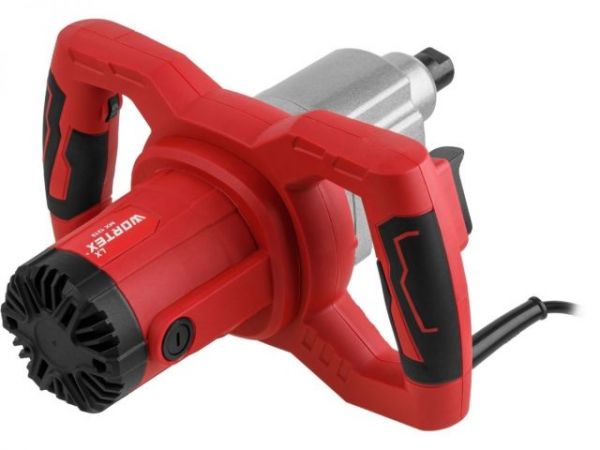Миксер строительный WORTEX LX MX 1213 в кор. 1200 Вт, 2 скор., M14, рег.об. + насадка(рег. об., насадка для смешивания 120 мм)