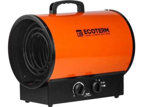 Нагреватель воздуха электр. Ecoterm EHR-09/3G(пушка, 9 кВт, 380 В, термостат)