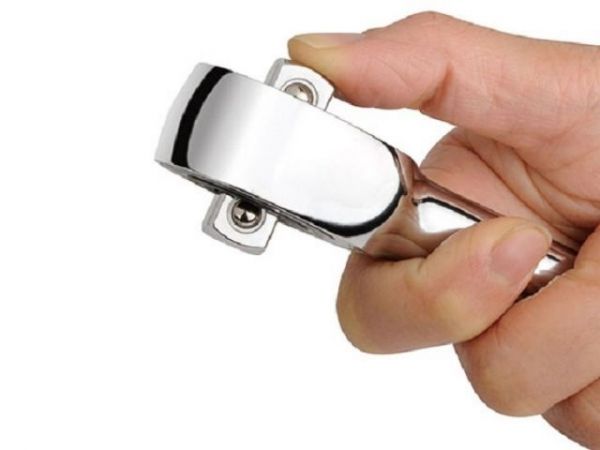 Трещотка 3/8' ротационная с переставным квадратом 60зуб. 240мм TOPTUL