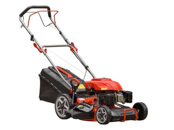 Газонокосилка бензиновая ECO LG-633 самоходная(5.0 л.с., шир. 46 см, самоходная, мульчир., стальн. корпус, травосборник 60 л)