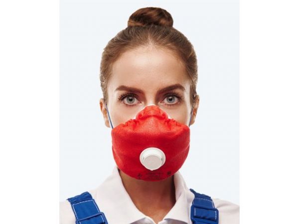 Респиратор РК Алина-213 складн. с клап. FFP2 (до 12 ПДК) (индивид. уп.)(при контакте с бытовой химией; защита от основных газов, FFP2 NR D)