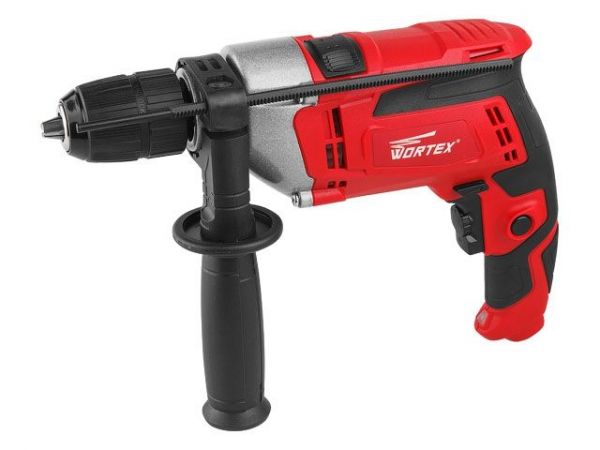 Дрель ударная WORTEX DS 1611 в кор. 950 Вт, 1 скор, 30 мм в дер., быстрозажимной патрон 13 мм(0-3000 об.мин)